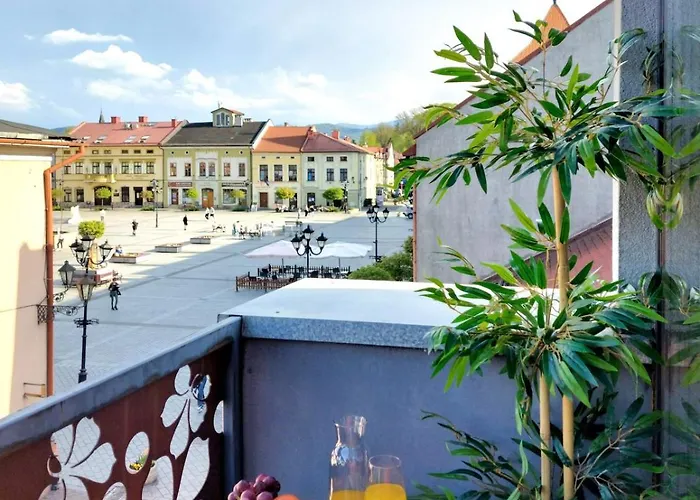 Z Widokiem Na Rynek W Zywcu
